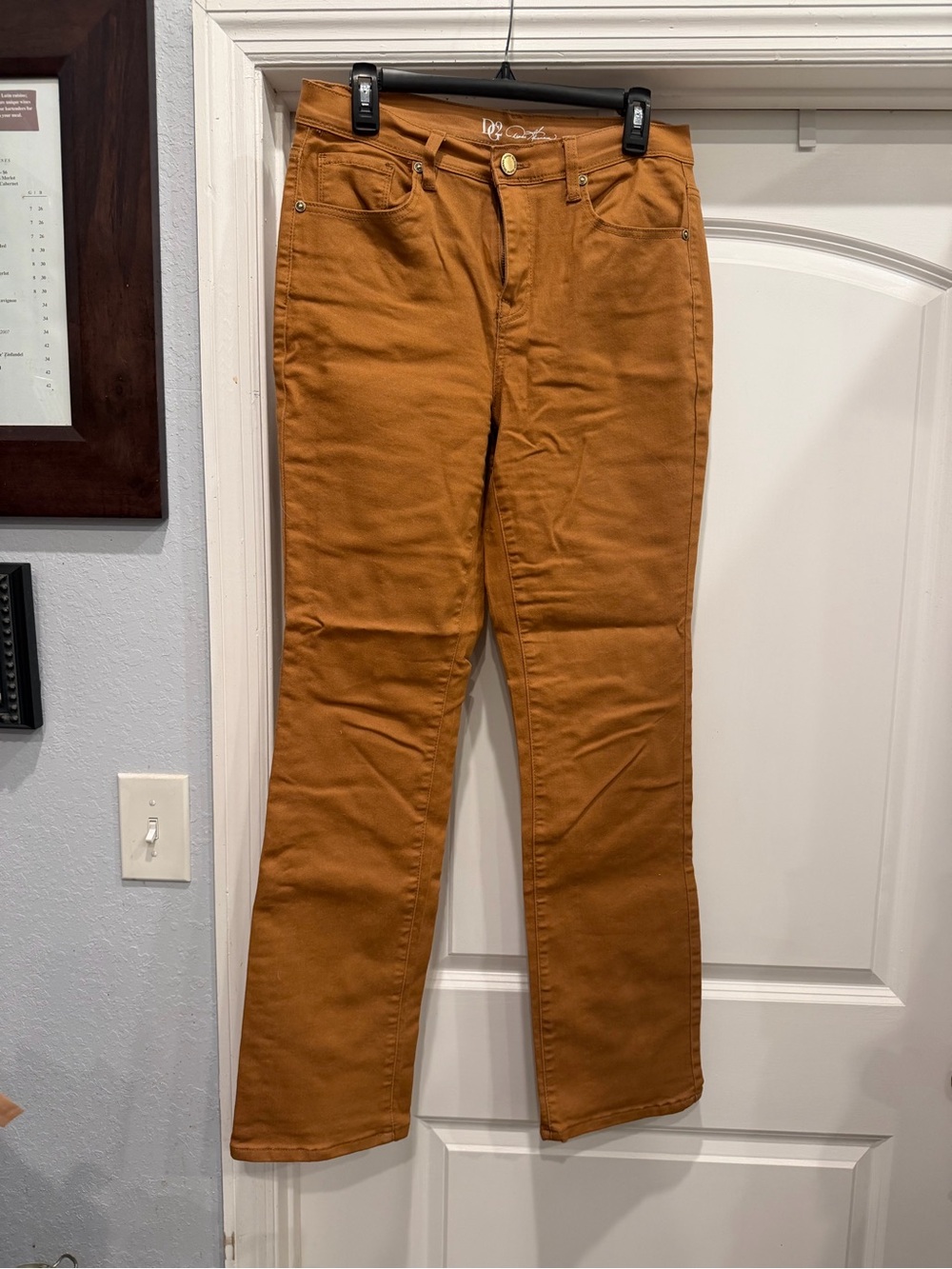 DG2 by Diane Gilman Flare Jeans in Caramel